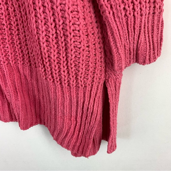 STYLE & CO Plus Chenille Bubble Gum Open-Front Cardigan Size 1X - Picture 7 of 9